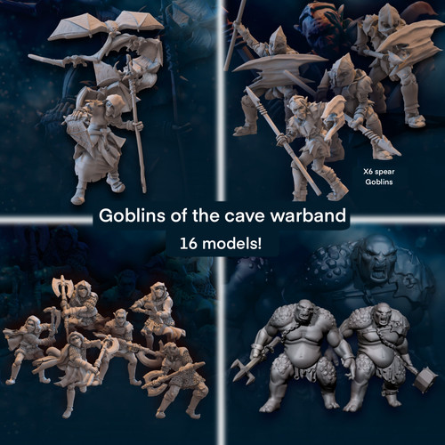 Goblins the cave warband - goblins,