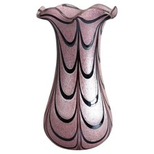 Loetz School Flared Art Glass