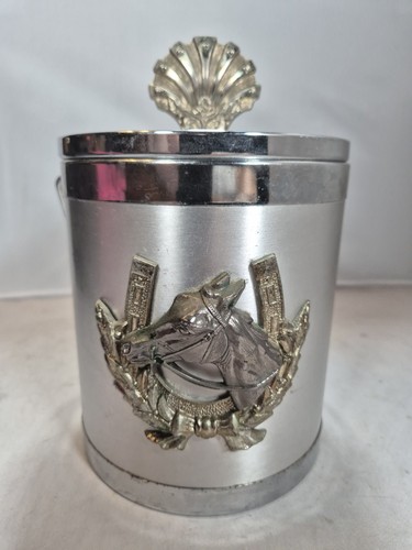 Vintage aluminium ice bucket - aluminium,