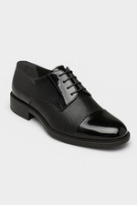 Men’s Patent Cap Toe Derby