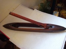 Solid Wood Loom Shuttle  Weaving Bobbin 13 1/2 Inches