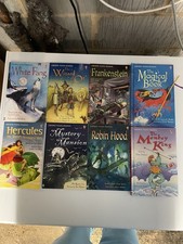 8 x Book Bundle Usborne Young Reading Learn To Read Paperback Books Frankenstein