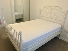 Ikea Leirvik bedframe double with Leirsund slats