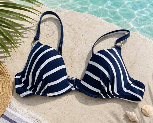 Bikini top 34c - m&s, blue