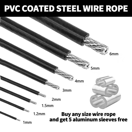 304 stainless steel black pvc - steel,