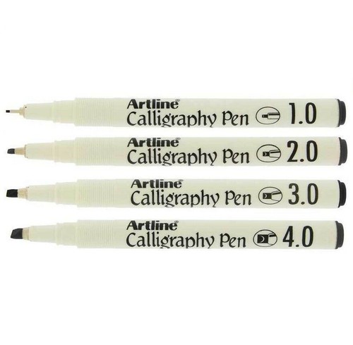 Artline ek240 calligraphy pens - artline,