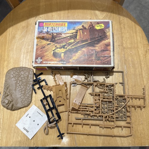 Matchbox model kit kfz - sd.kfz., 124