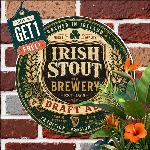 Authentic murphy irish stout - irish,