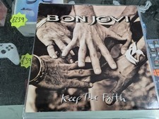 Bon Jovi 1992 Vinyl Album Keep the Faith