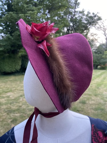 Vintage 1940s 1950s burgundy - vintage,