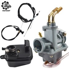 FOR QT50 Yamahopper 1979 1980-1987 Air Filter & Throttle Choke Cable Carburetor