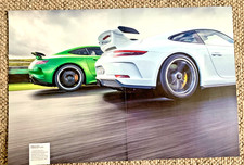 PORSCHE 911 GT3 + AMG GT R - FRAMEABLE COLLECTIBLE CLASSIC SUPERCAR CAR IMAGE