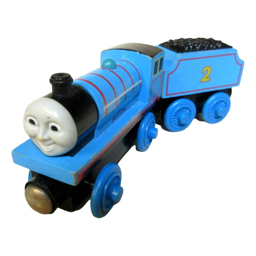 2pcs edwards wooden trains - edwards,