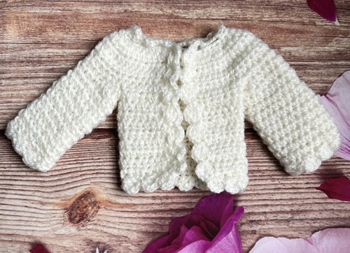 Handmade crochet jacket coat - jacket,