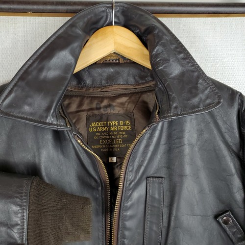 Vtg excelled leather size - vtg,