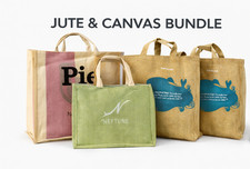 Job Lot 4x Mix Jute Reusable