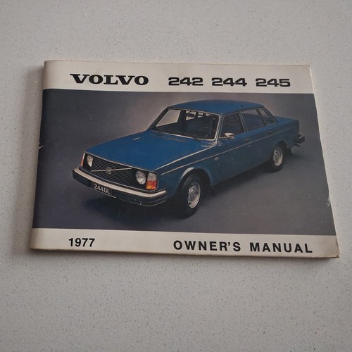 Volvo 242 244 245 - volvo, owner's