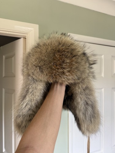 Vintage genuine coyote fur - genuine,