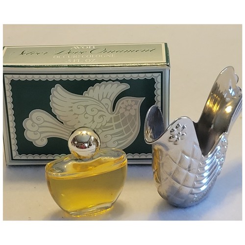 Vtg avon silver dove - avon, ornament