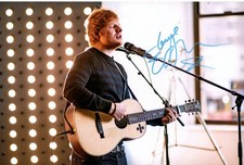 Ed Sheeran Signed Autographed