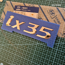 New HYUNDAI iX35 BOOT BADGE Rear Emblem Logo For 2010-2013 863102S010 GENUINE