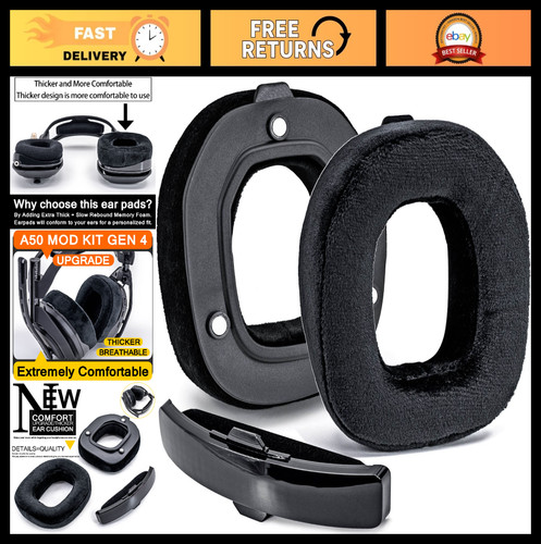 Replacement velour earpads for - replacement,