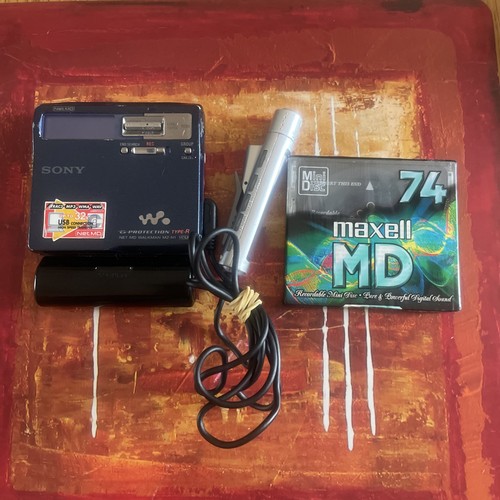 Vintage sony minidisc - mz-n1,