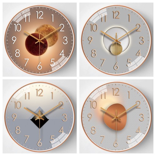 Modern silent wall - modern, clock