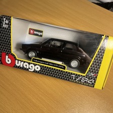 Volkswagen Golf MK1 GTI 1979 Black - 1:24 Scale Diecast - By Burago - Boxed