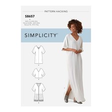 SIMPLICITY 8657 MISSES CAFTAN