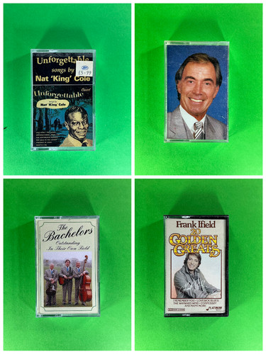 Vintage cassette tapes - vintage, joblot