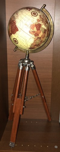 Globe world tripod - world,