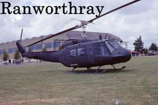 Orig Helicopter slide US Army  71-20207 Bell UH-1H Iroquois M Wallop 1979 #2157