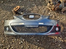 Seat Leon Mk2 2009-2012 Front Bumper with Jet Wash System Grills Fogs Grey 