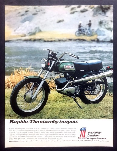1971 harley davidson rapido - 1971,