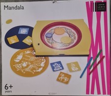 John Lewis Mandala Stencil & Drawing Set Age 6+
