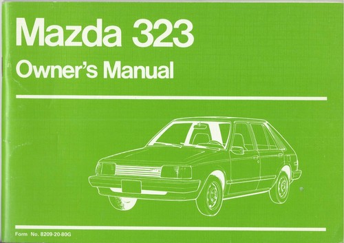 Mazda 323 1100 1300 1500 - mazda,