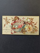 Victorian Xmas Greeting Card