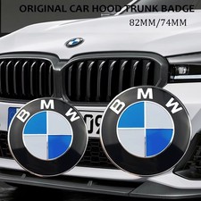 BMW Bonnet Badge 82mm Fits For