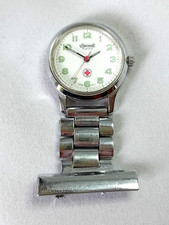 Ingersoll Nurse's Fob Quartz Watch. New Battery. Free P+P