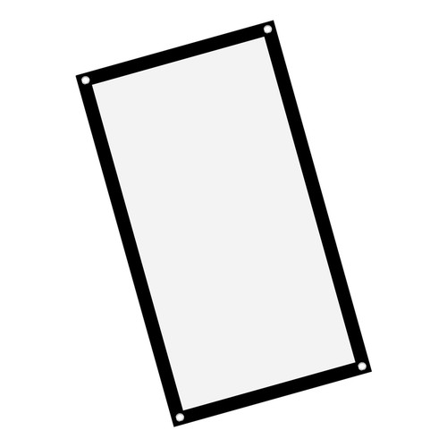 Inch projector screen white - 40,