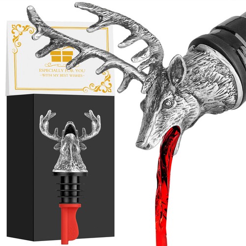 Stag deer head whiskey - head,