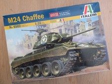 ITALERI 6502 - US M24 CHAFFEE LIGHT TANK - 1/35 SCALE MODEL KIT