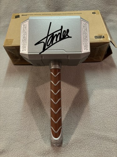 Stan lee signed thor hammer - stan,