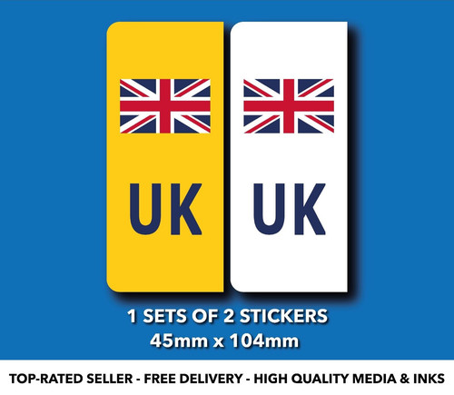Sticker white yellow - sticker,