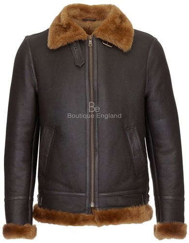 Men bomber sheepskin - men's, b3