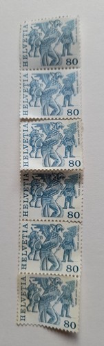 Strip 80 centime swiss - of,