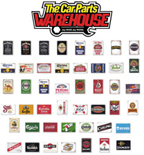 Metal wall sign Garage Man Cave Bar Pub Restaurant Shed Cabin Hut Large 12" x 8"