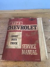 1973 Chevrolet Truck Manual Light Duty C/K Pickup 10 - 30-Square Body -Mancave