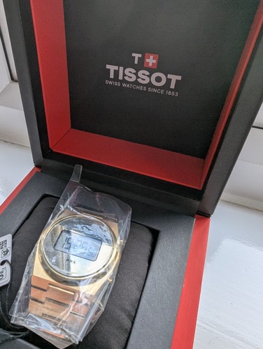 Tissot prx digital 40mm gold - digital,